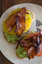 Avocado Bacon Tomato Toast