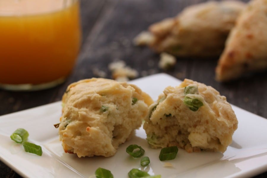 Cheese Scallion Scone