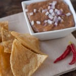 Thumbnail image for Homemade Tortilla Chips and Bean Dip