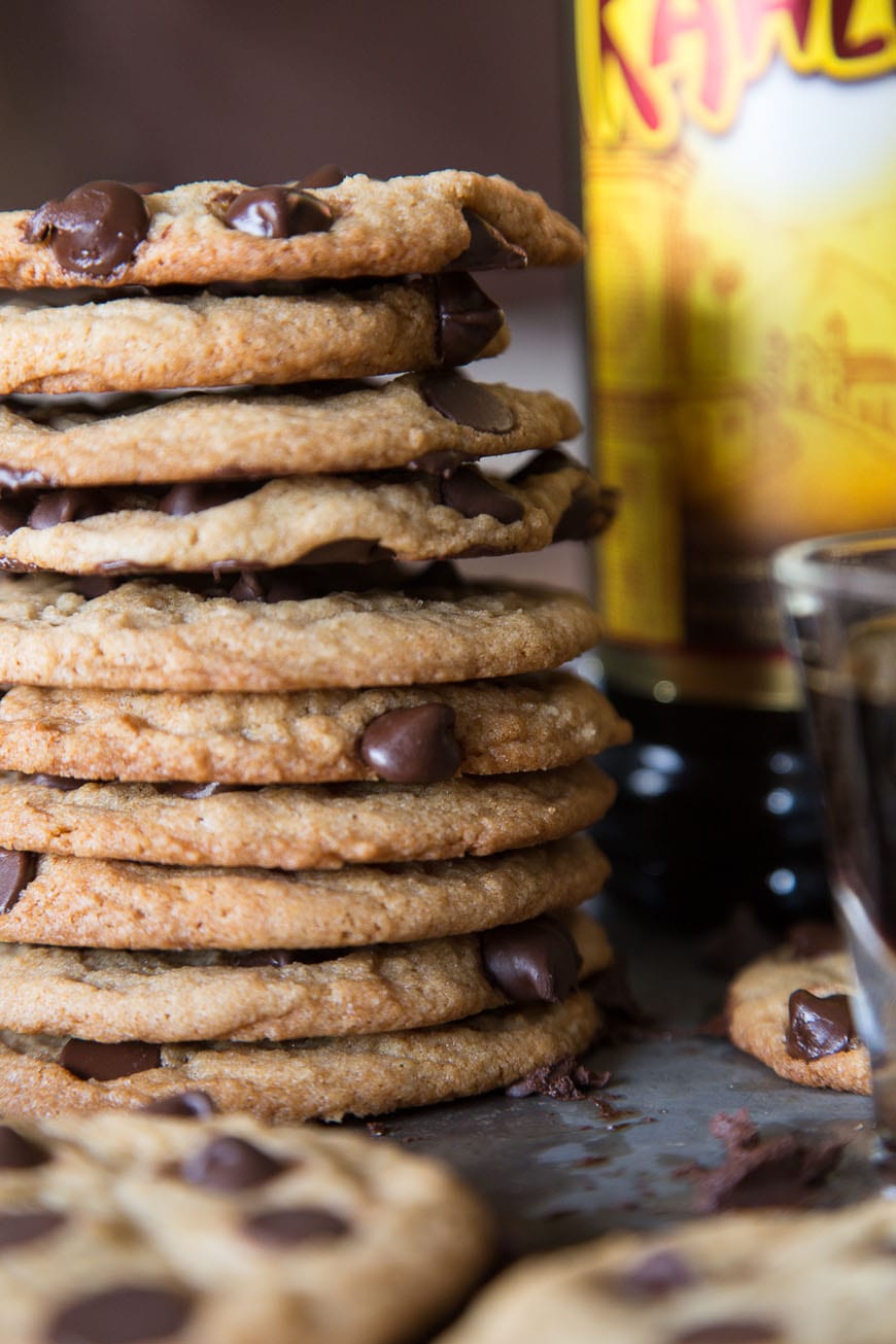 Boozy Chocolate Chip Cookies What's Gaby Cooking