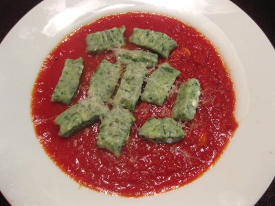 Spinach Ricotta Gnocchi