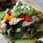 Thumbnail image for Cumin Dusted Chicken Tostadas