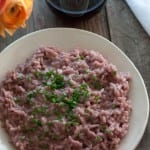 Thumbnail image for Red Wine Mascarpone Risotto