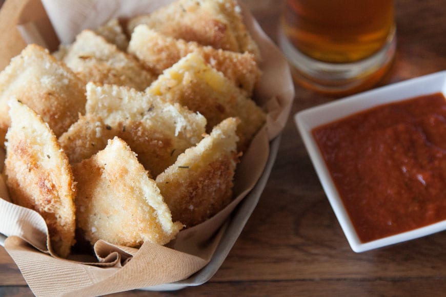 Fried Ravioli - What's Gaby Cooking