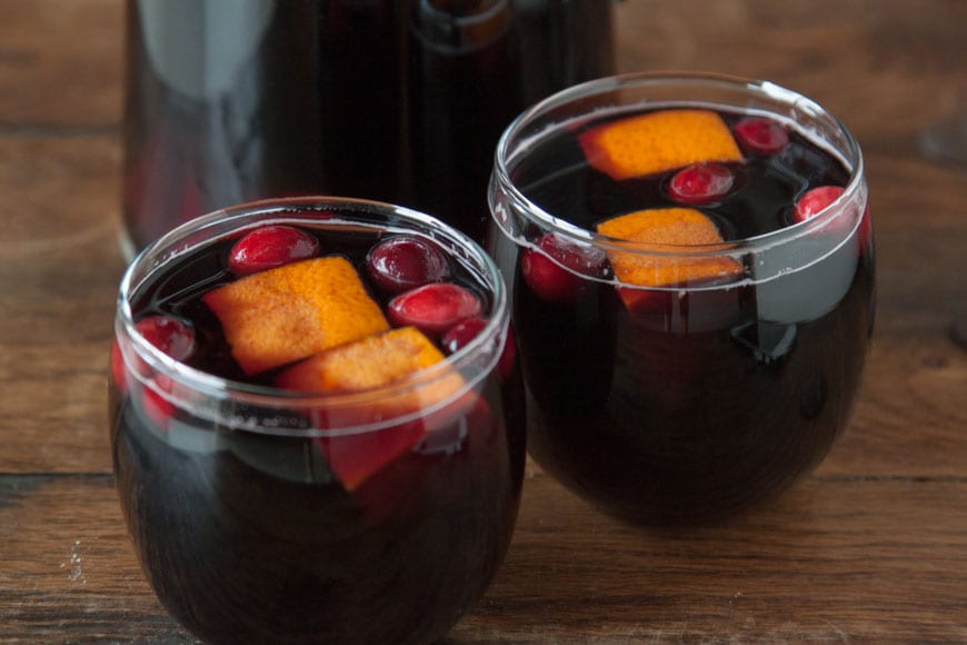 Cranberry Sangria | Perfect for Thanksgiving