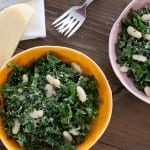 Thumbnail image for Raw Kale Salad with Lemon, Parmesan and Cannellini beans