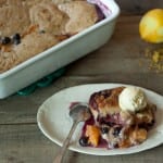 Thumbnail image for Summer Fest: Peach and Blueberry Cobbler