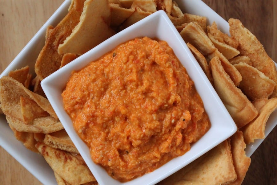 Red Pepper & Artichoke Hummus