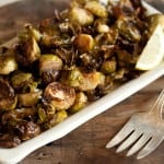 Thumbnail image for Crispy Lemon Roasted Brussels Sprouts