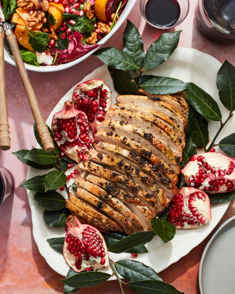Roasted Turkey Breast for Thanksgiving Dinner from www.whatsgabycooking.com (@whatsgabycookin)