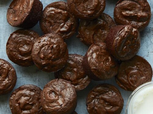 Muffin Pan Brownie Bites