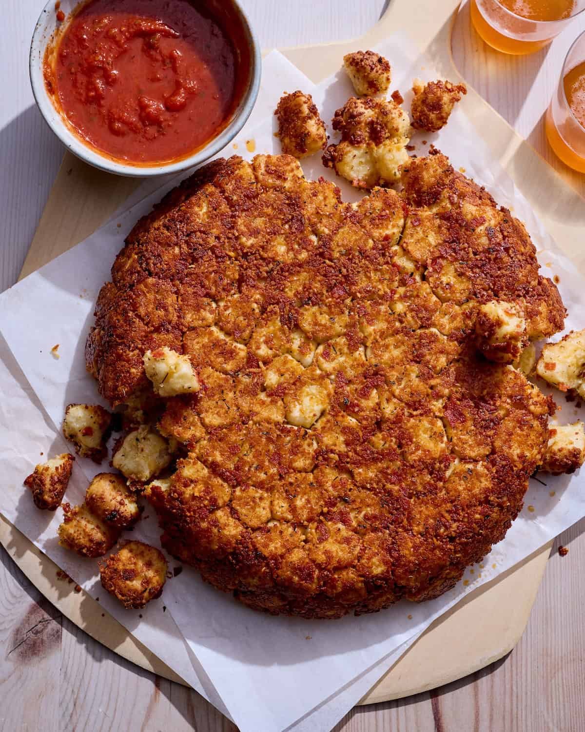 Pepperoni Pizza Monkey Bread