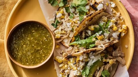 Slow Cooker Chicken Tacos