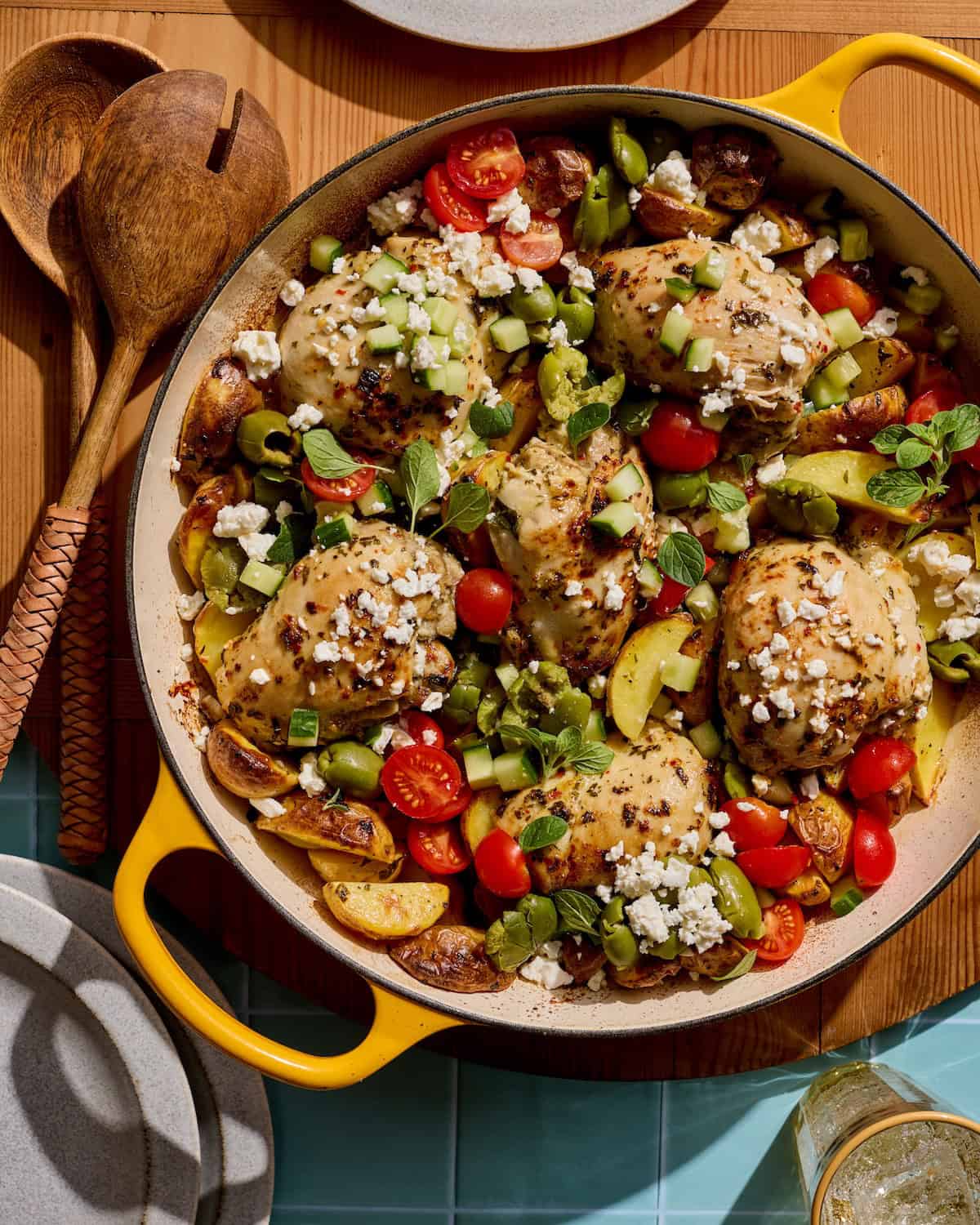 Greek Chicken and Potatoes