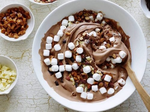 Rocky Road Ice Cream Recipe