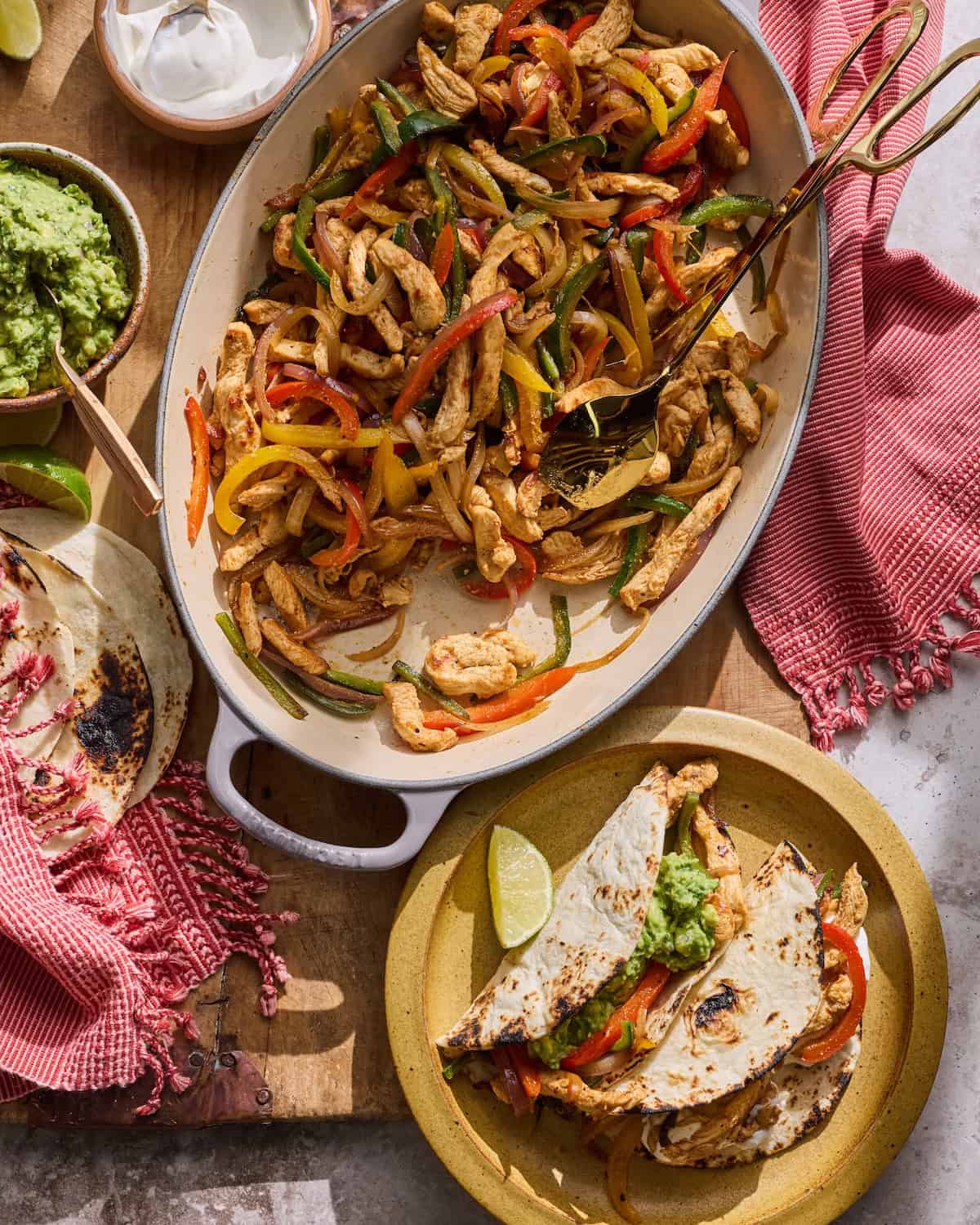 The Best Chicken Fajitas