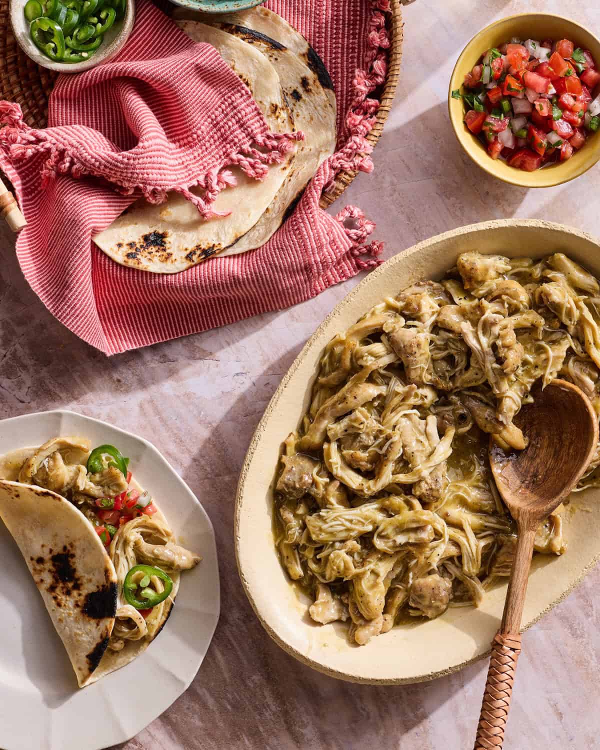 Easy Mexican Shredded Chicken