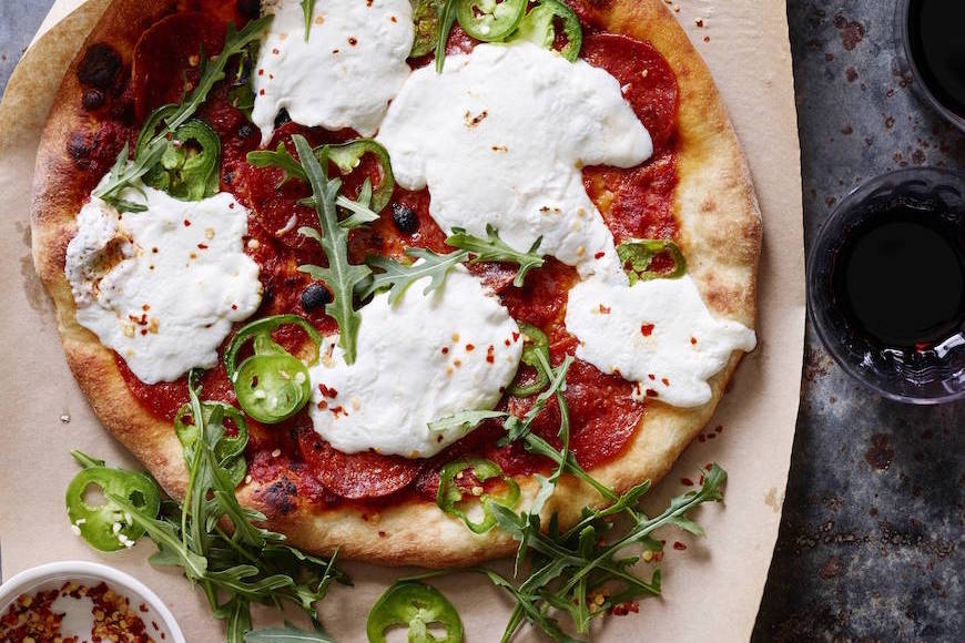 Burrata Pizza