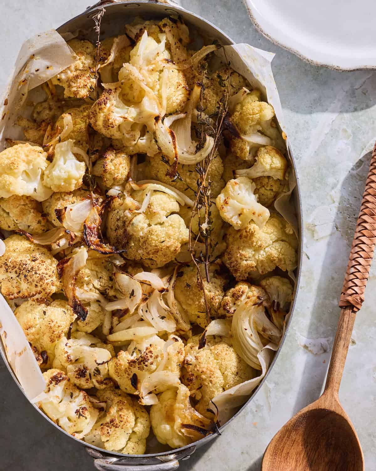 Parmesan Roasted Cauliflower