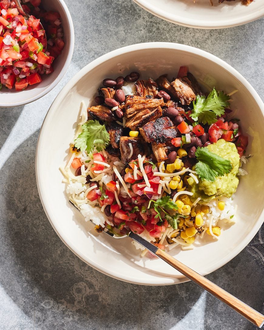 Carnitas Burrito Bowl - What's Gaby Cooking