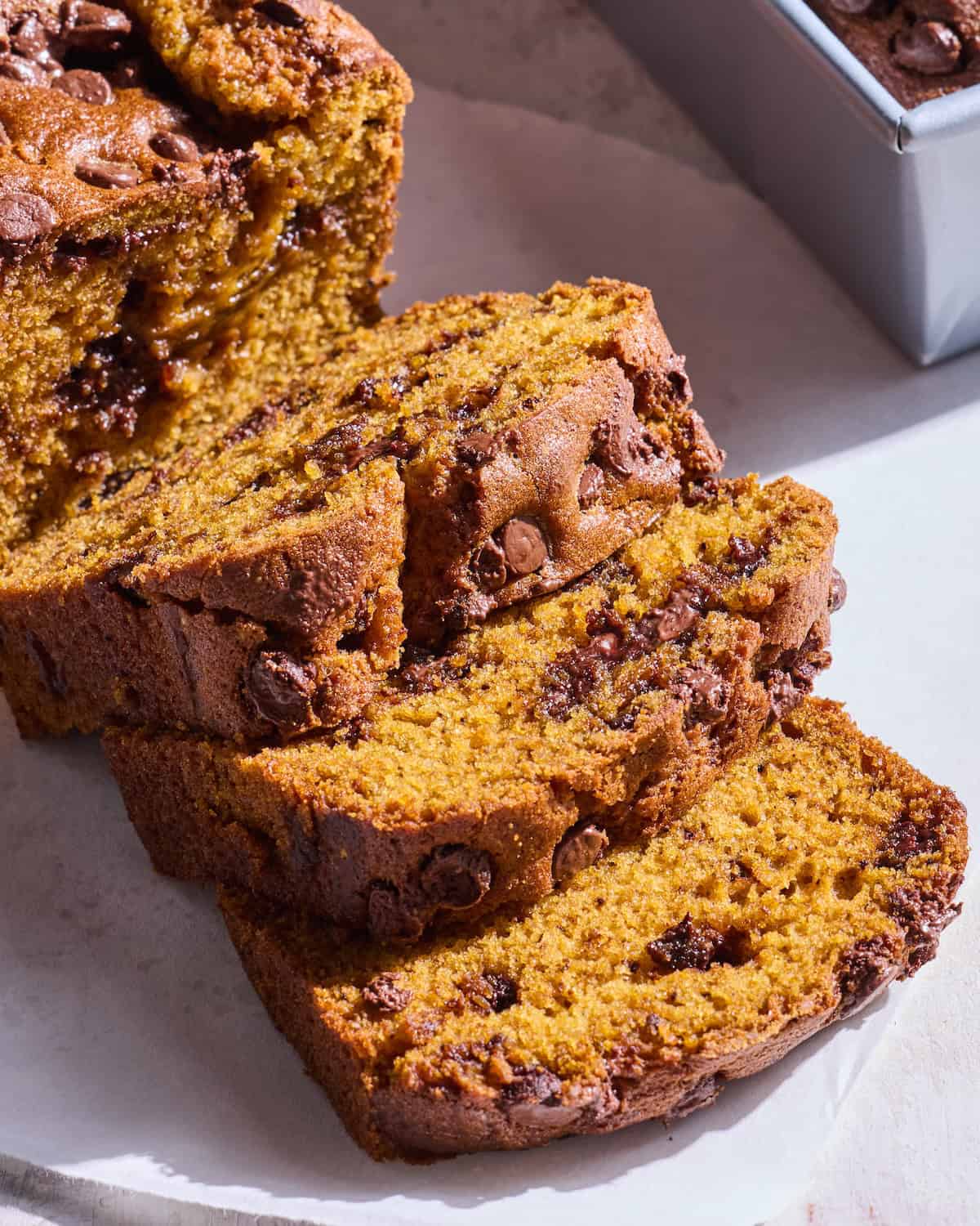 Chocolate Chip Pumpkin Bread
