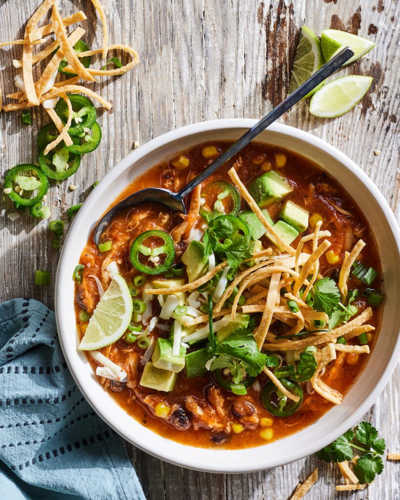 Chicken Tortilla Soup from www.whatsgabycooking.com (@whatsgabycookin)