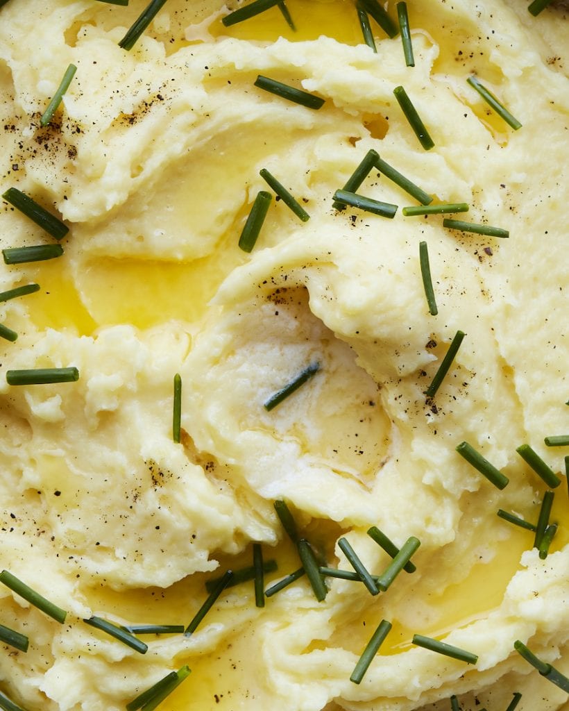 Mascarpone Mashed Potatoes for Thanksgiving Dinner from www.whatsgabycooking.com (@whatsgabycookin)