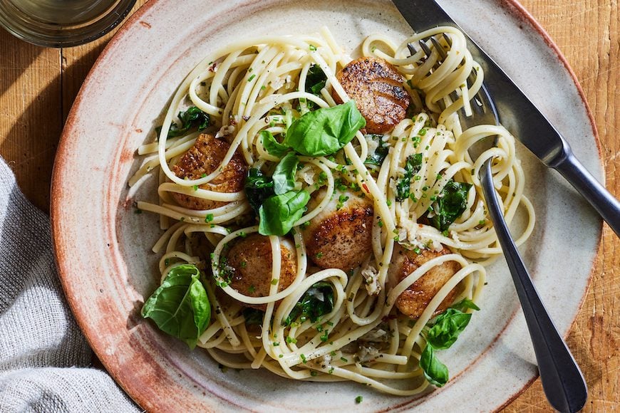 Scallop Pasta (Ready in 20 Minutes!)