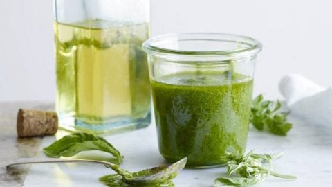 Simple Basil Vinaigrette