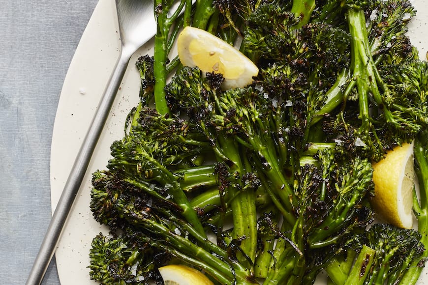 Grilled Broccolini from www.whatsgabycooking.com (@whatsgabycookin)