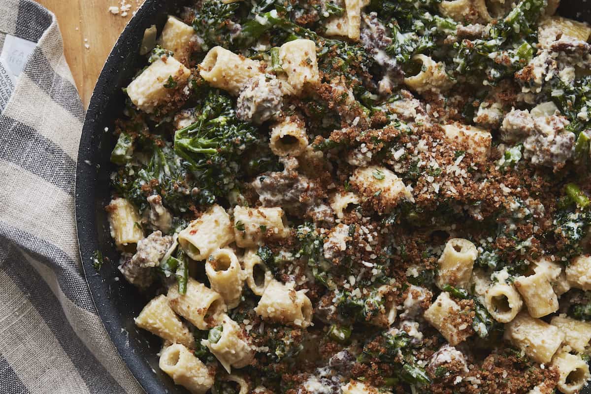 Rigatoni With Broccolini And Sausage What's Gaby Cooking