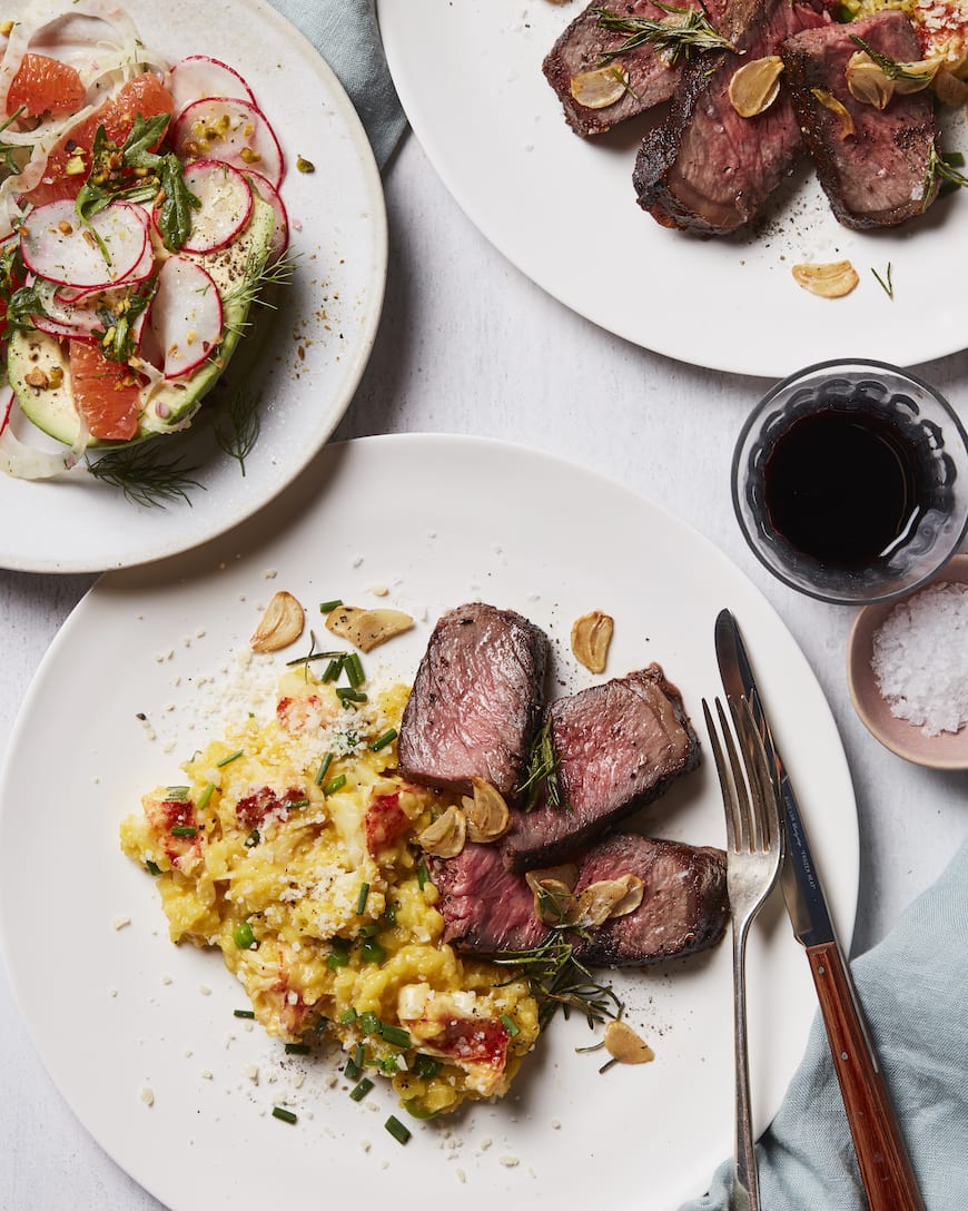 Steak with the ultimate Valentine's Day Menu