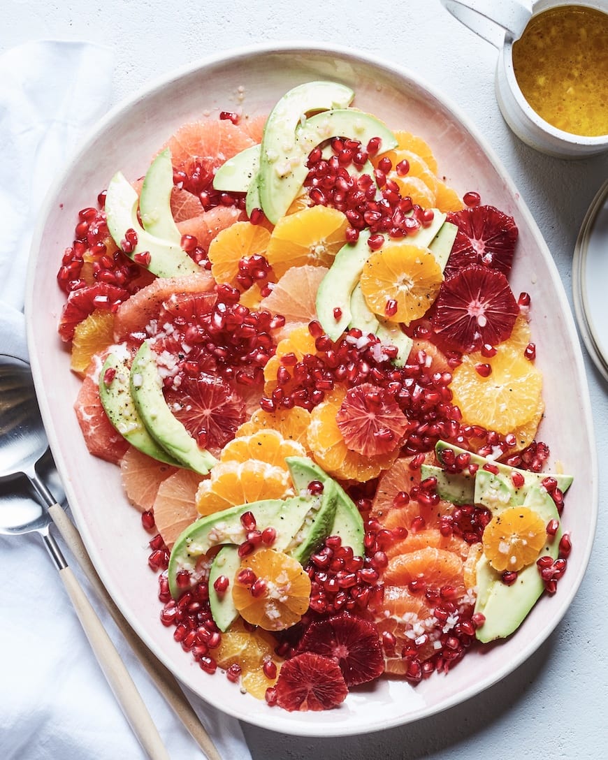 Pomegranate Citrus Salad from www.whatsgabycooking.com (@whatsgabycookin)