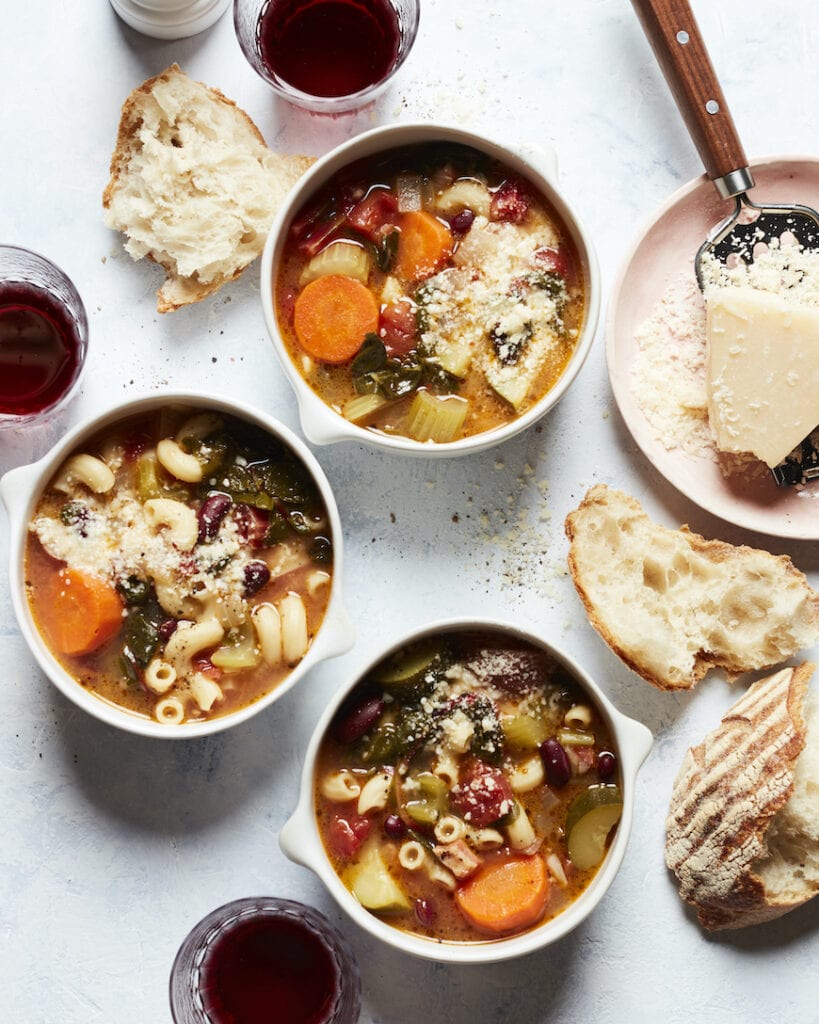 Loaded Minestrone Soup from www.whatsgabycooking.com (@whatsgabycookin)
