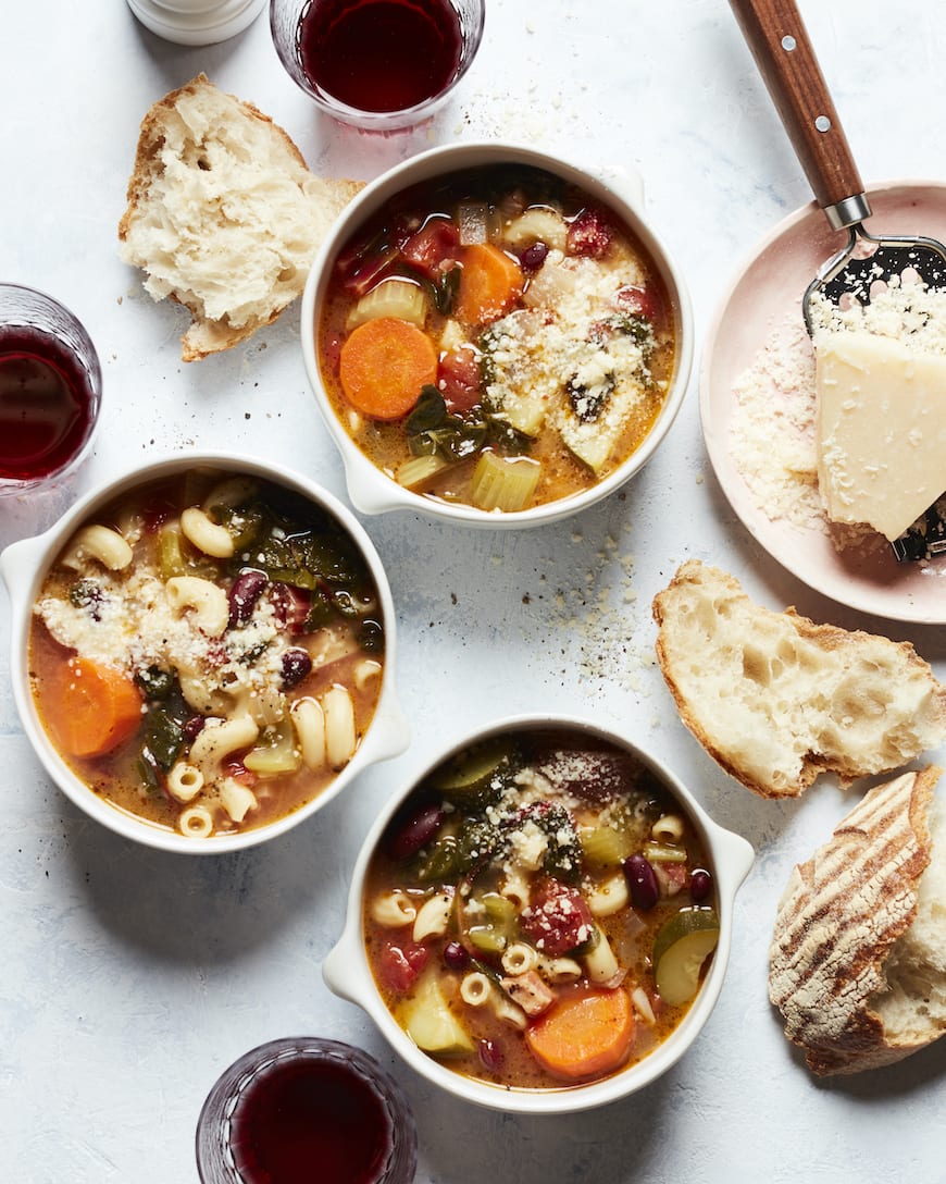 Not your Grandma's Minestrone Soup