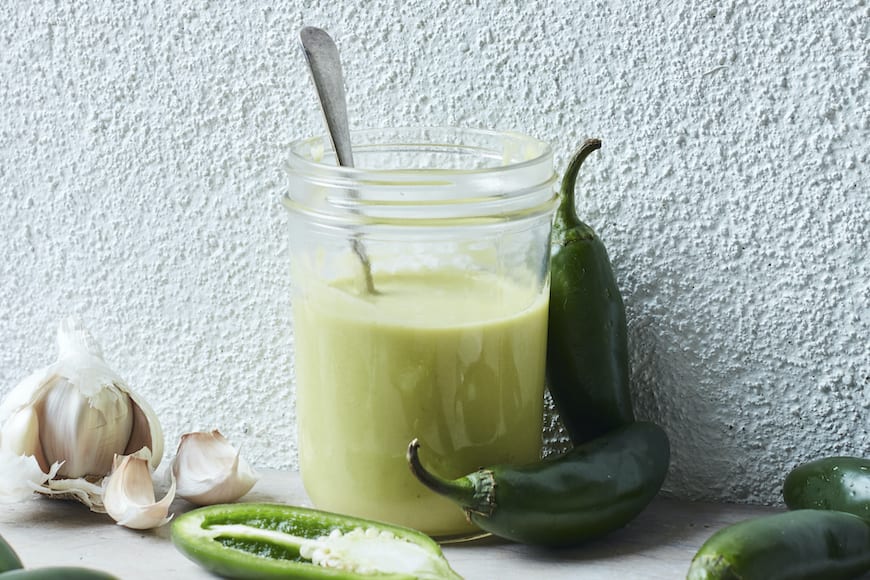 Magical Green Sauce from www.whatsgabycooking.com (@whatsgabycookin)