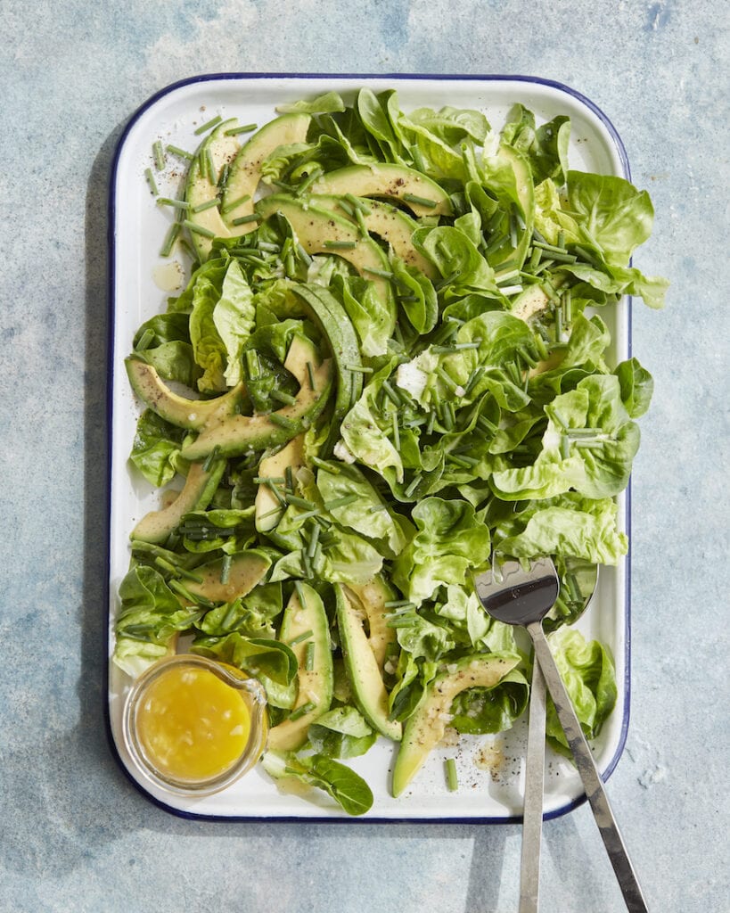 Butter Lettuce Salad from www.whatsgabycooking.com (@whatsgabycookin)
