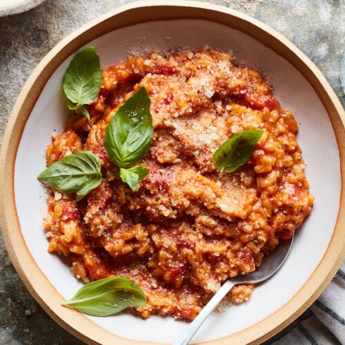 Tomato Risotto from www.whatsgabycooking.com (@whatsgabycookin)