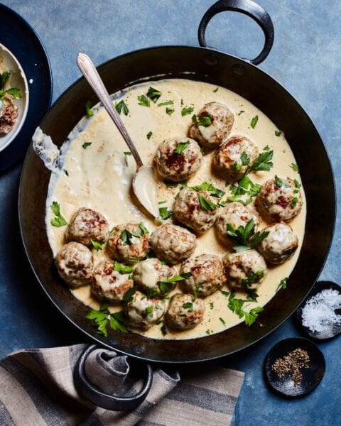 Omi's Swedish Meatballs - What's Gaby Cooking