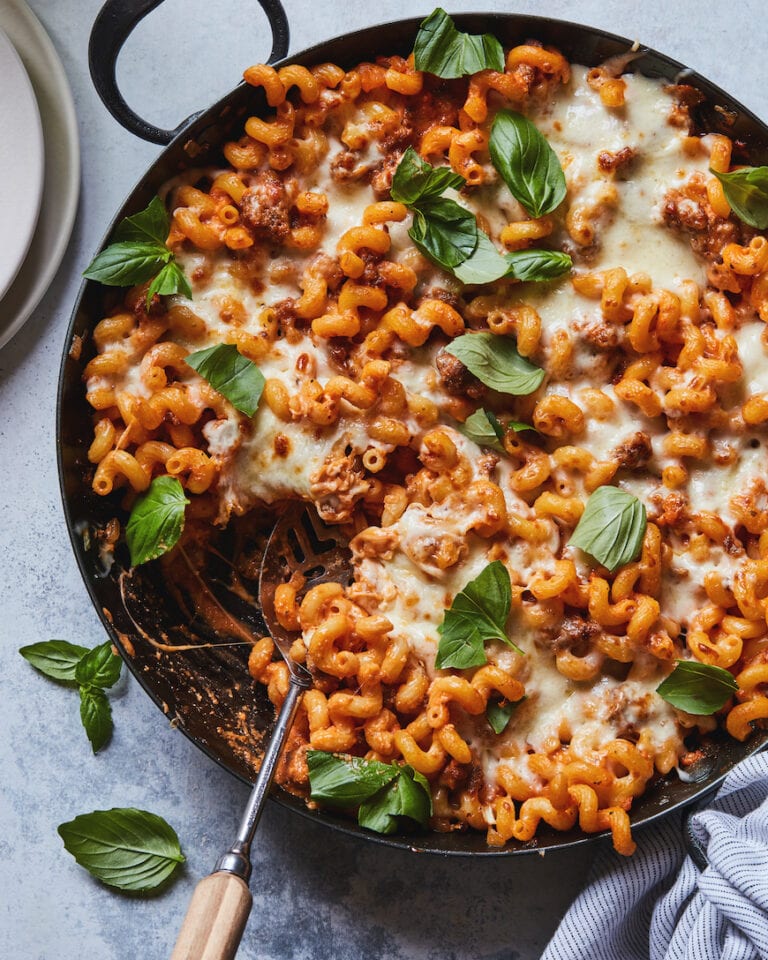 Italian Mac And Cheese Bake - What's Gaby Cooking