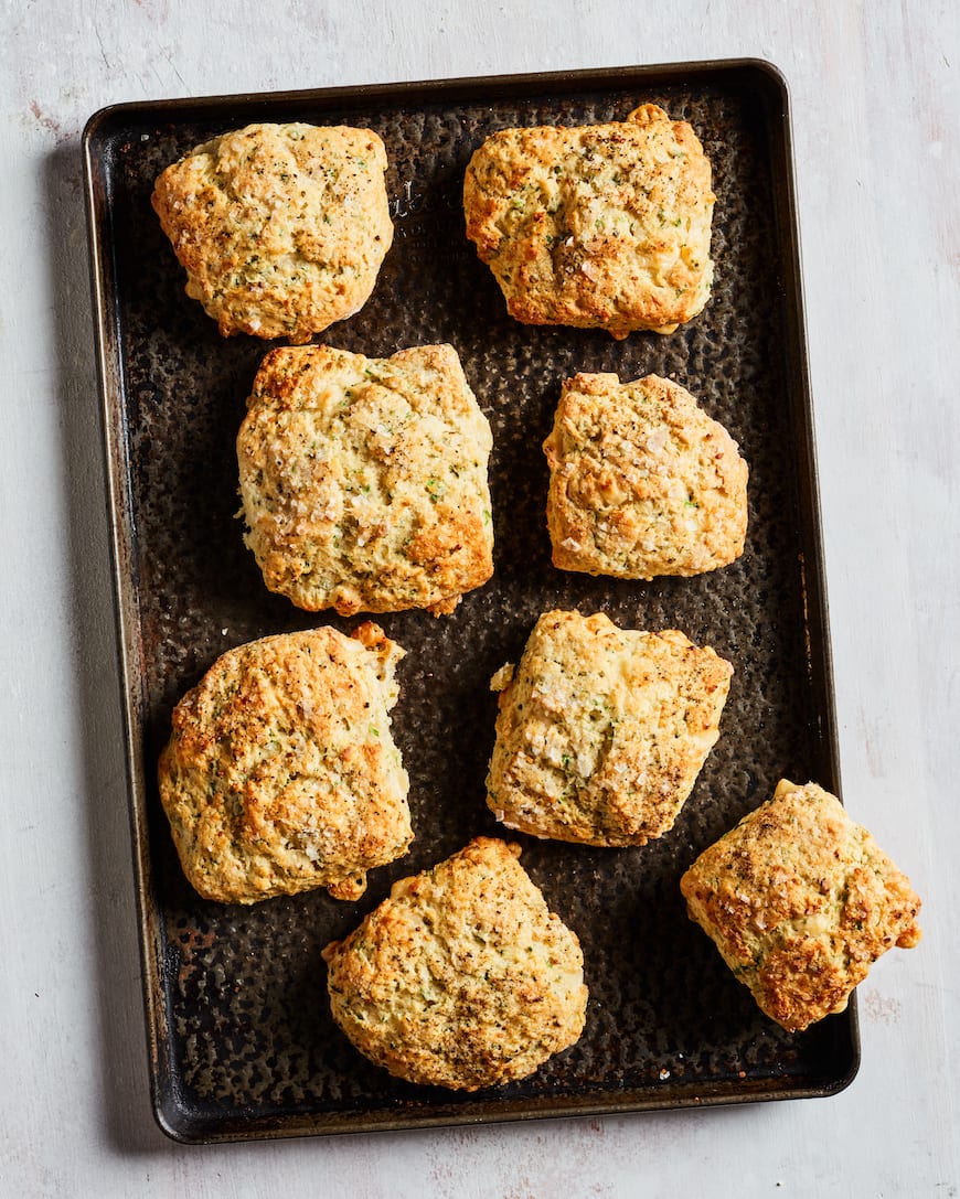 Garlic And Herb Parmesan Biscuits What's Gaby Cooking