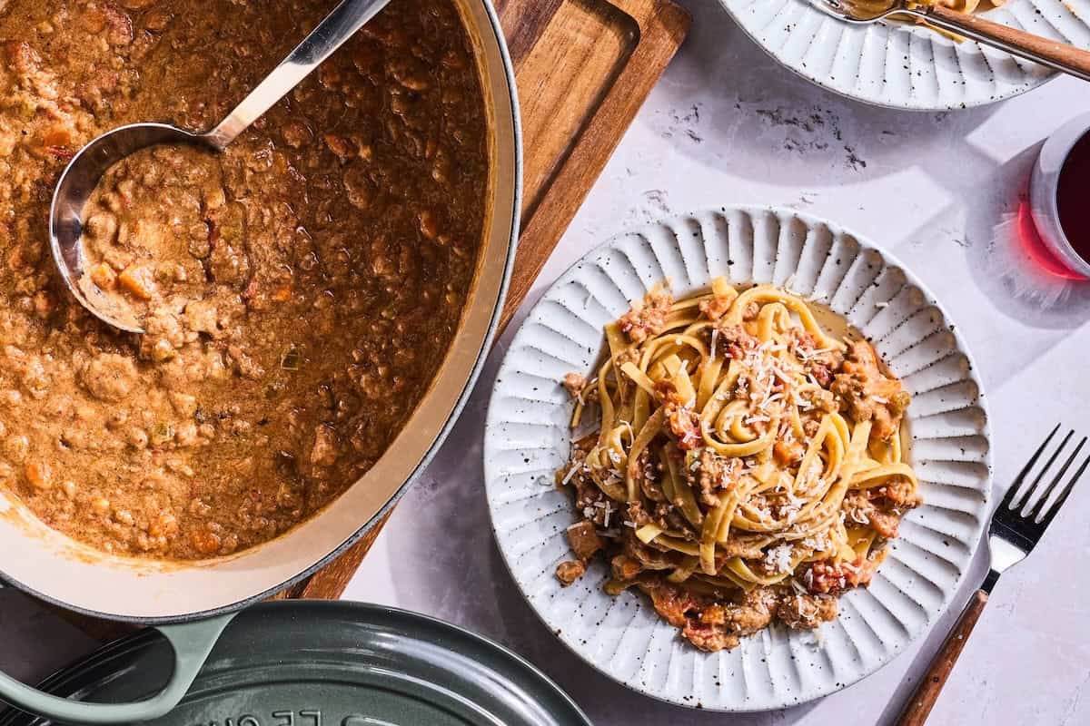 Authentic Italian Ragu Alla Bolognese