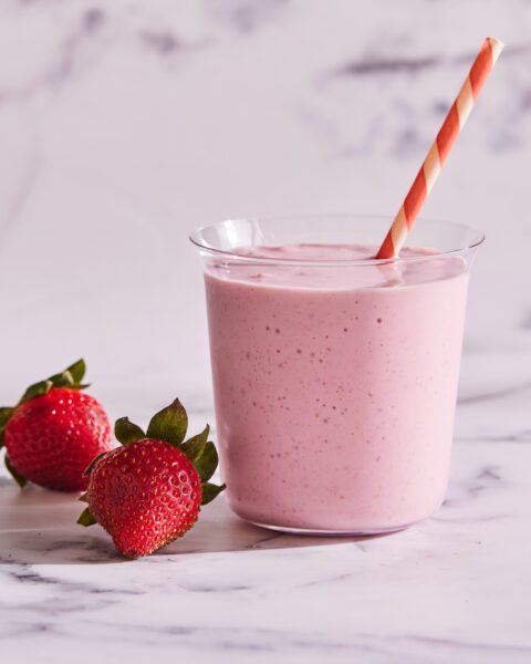 Poppy's Pink Smoothie - What's Gaby Cooking