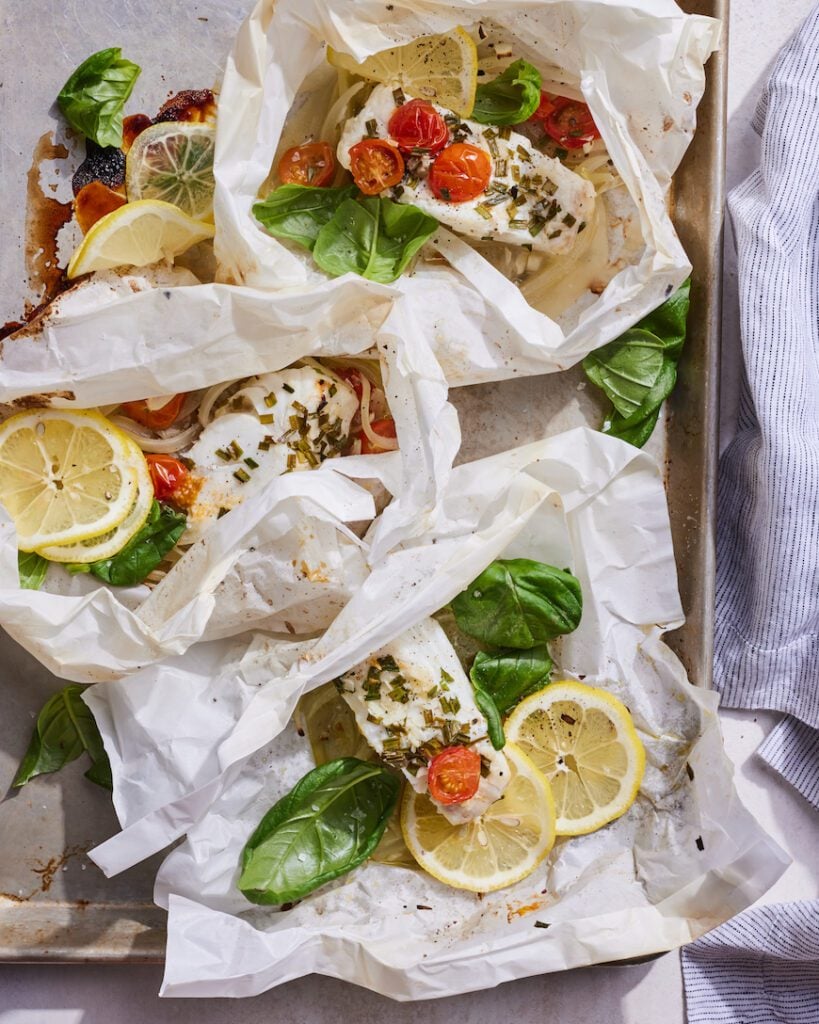 Fish En Papillote - What's Gaby Cooking