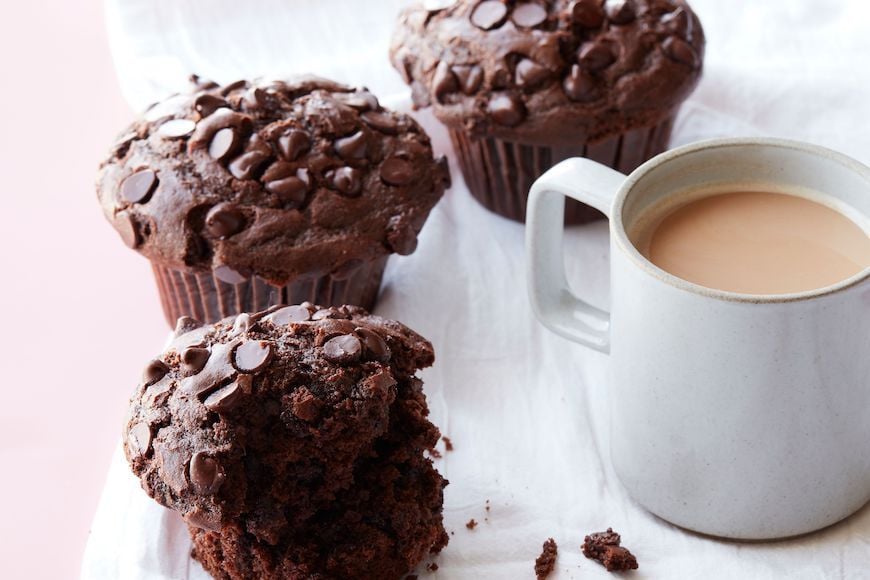 Costco Double Chocolate Chip Muffins from www.whatsgabycooking.com (@whatsgabycookin)