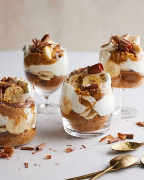 Banoffee Pie Trifles - What's Gaby Cooking