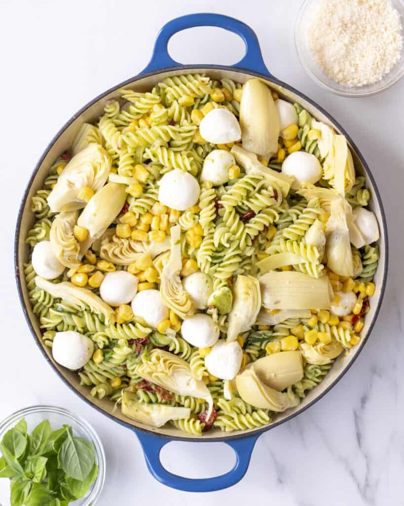 Artichoke Pasta Salad What's Gaby Cooking