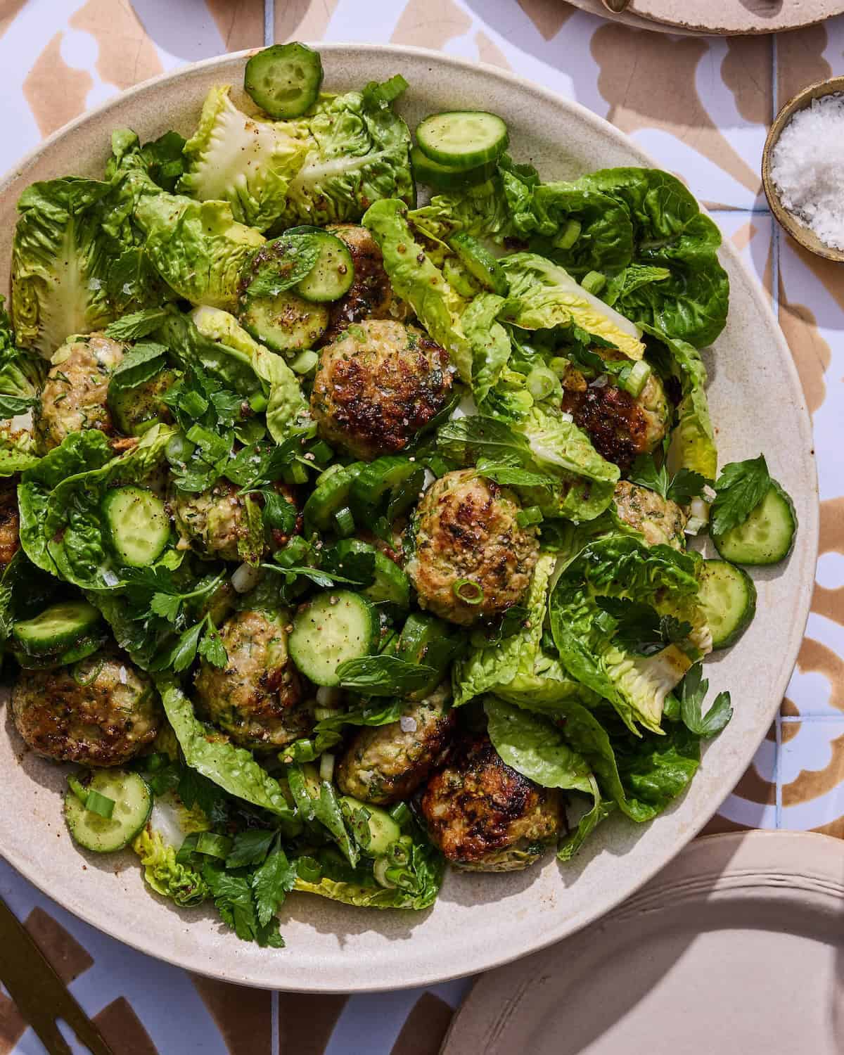 Lebanese Chicken Meatballs