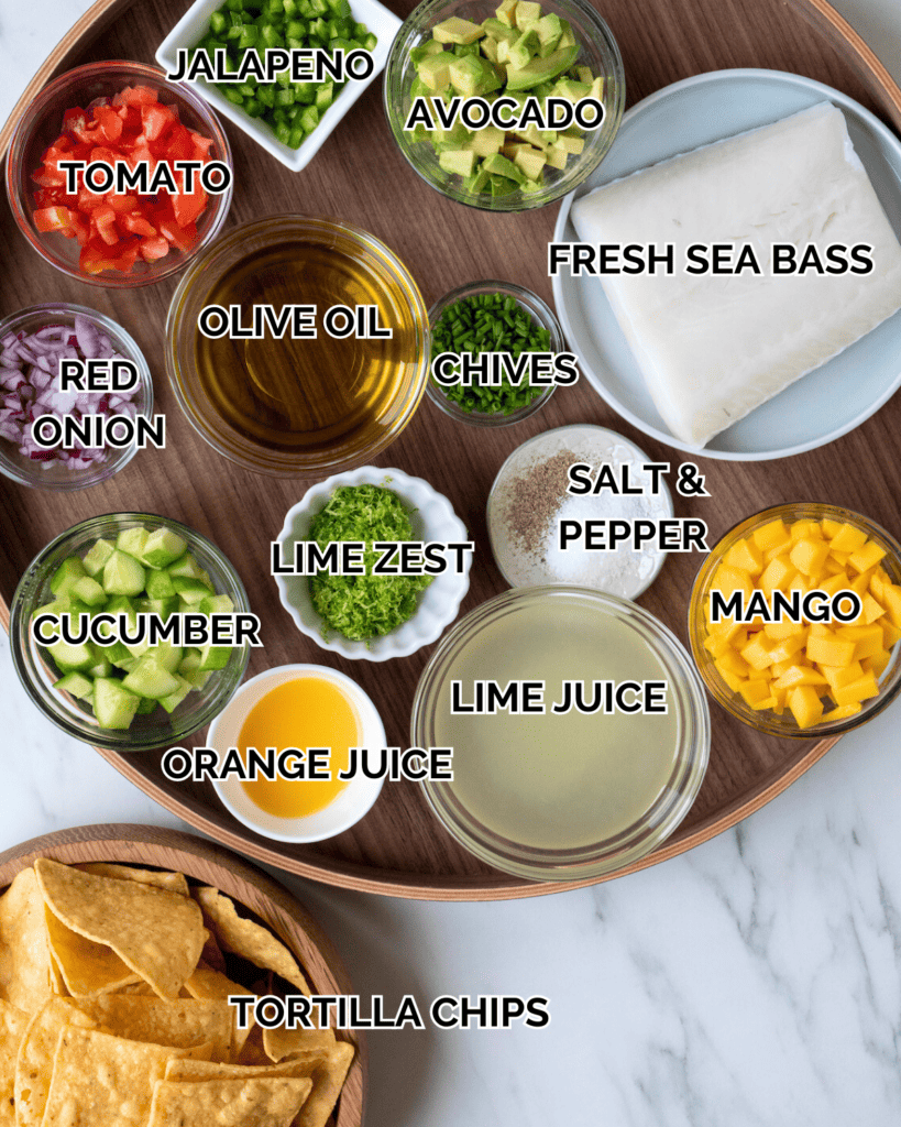 Sea Bass Ceviche What's Gaby Cooking