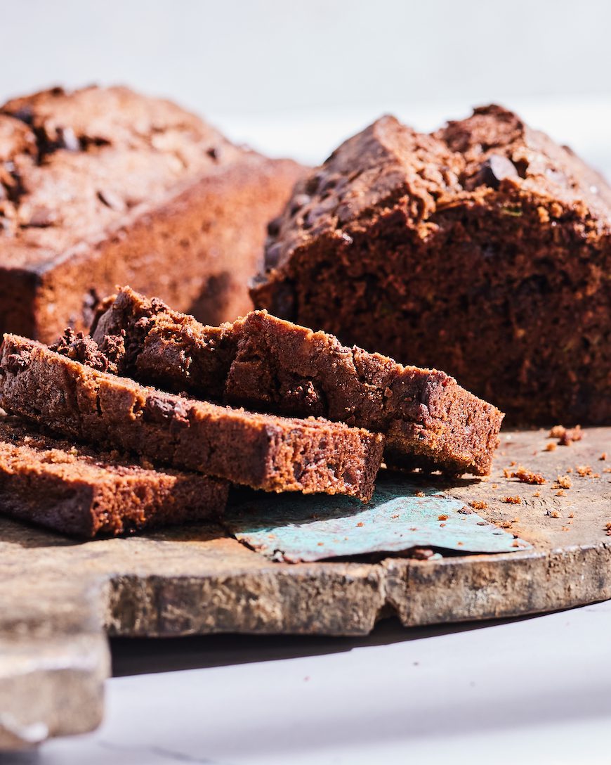Double Chocolate Chip Zucchini Bread from www.whatsgabycooking.com (@whatsgabycookin)